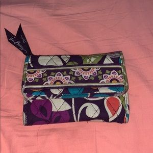 Vera Bradley Plum Crazy Wallet